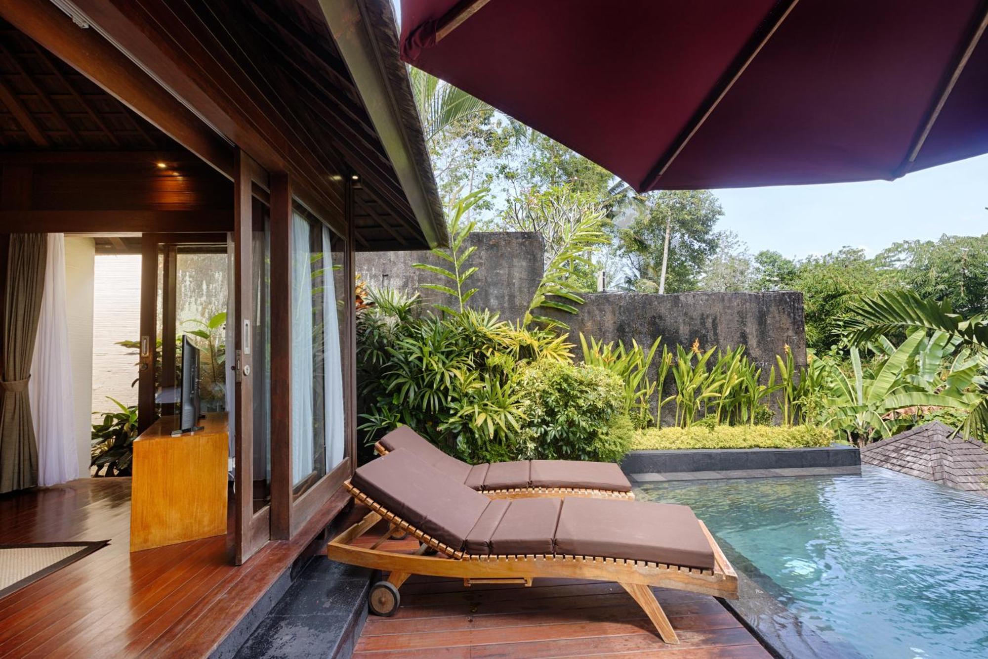 Black Penny Villas Ubud Exterior foto